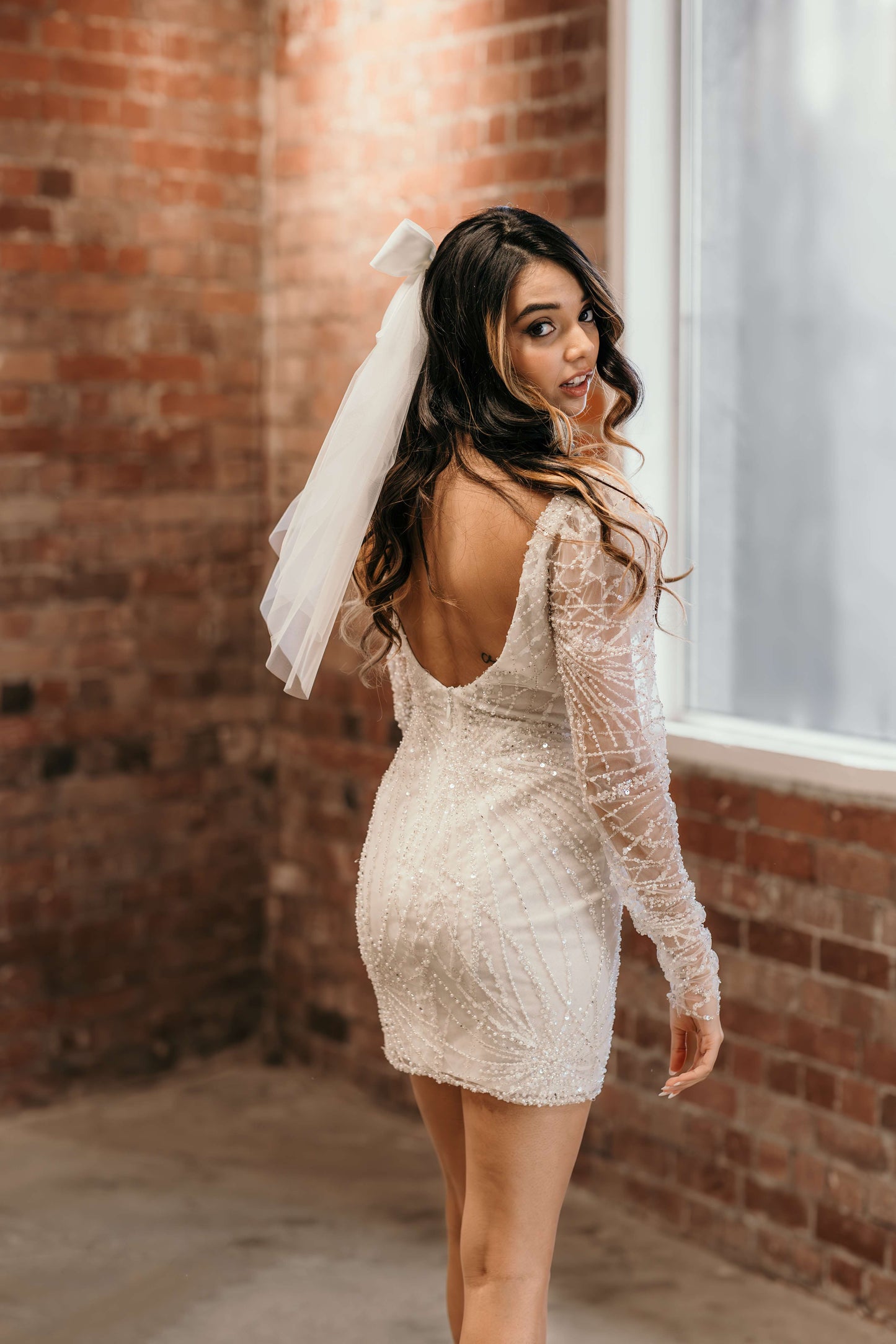 Sarina Short Veil