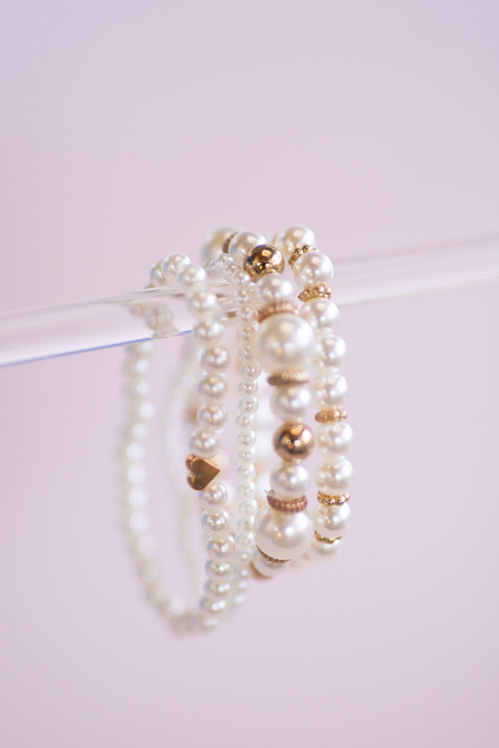 Pearl Bracelet Set