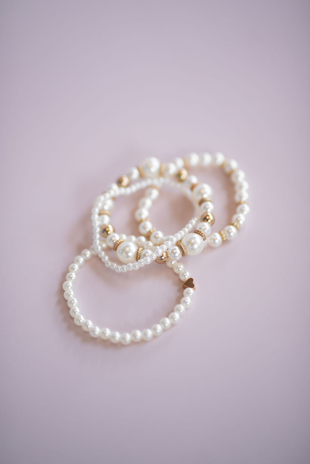 Pearl Bracelet Set