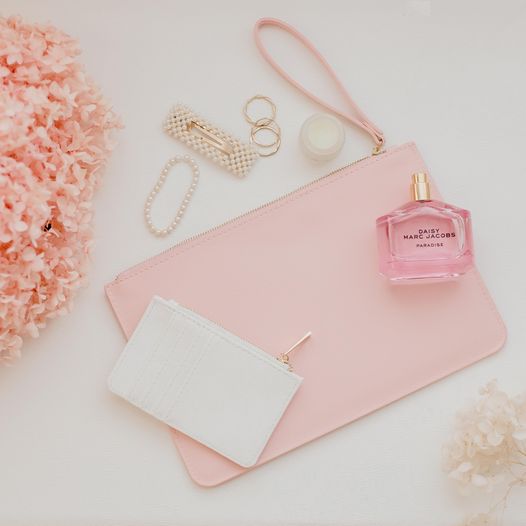 Saffiano Clutch Large