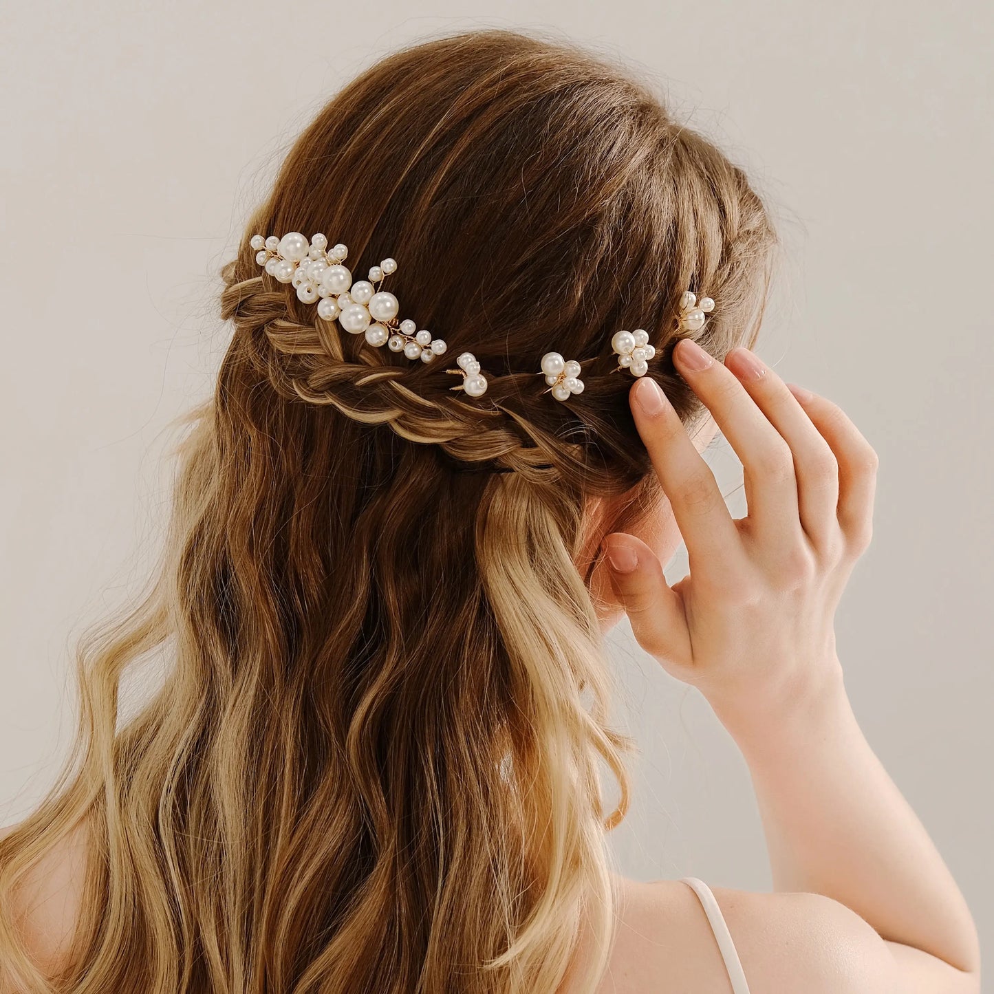 Chloe Pearl Hair Comb Set