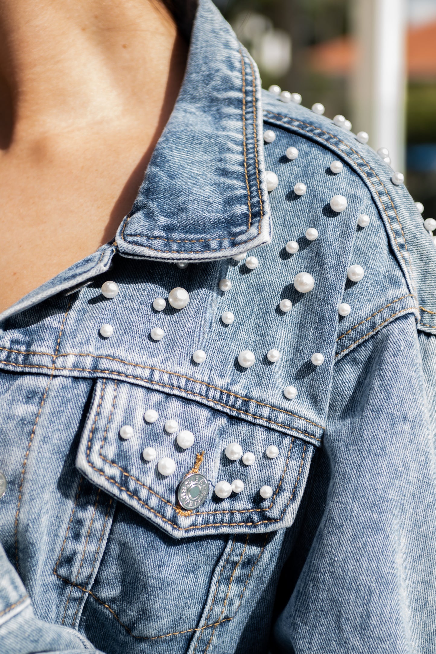 Adi Pearl Denim Jacket