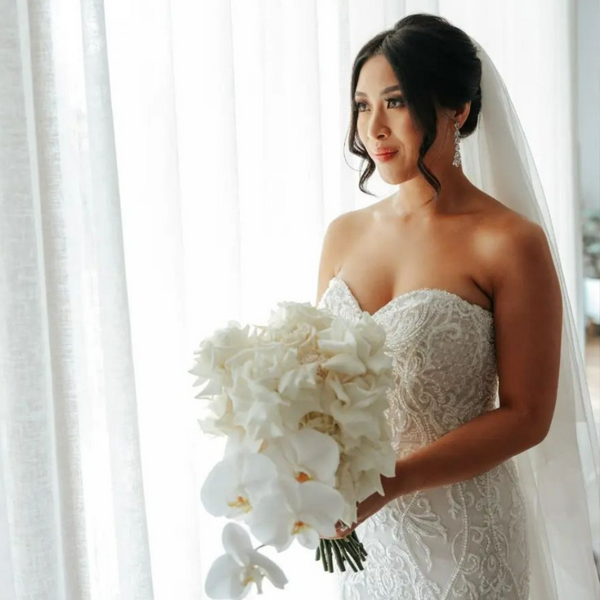 "Elegance Personified: The Timeless Beauty of a Wedding Dress"